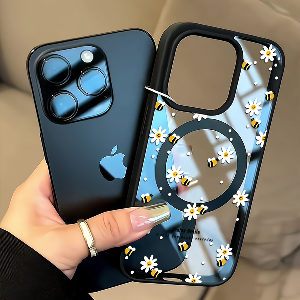 Phone Cases Magnetic - Etui na telefon Fresh Daisy Bee