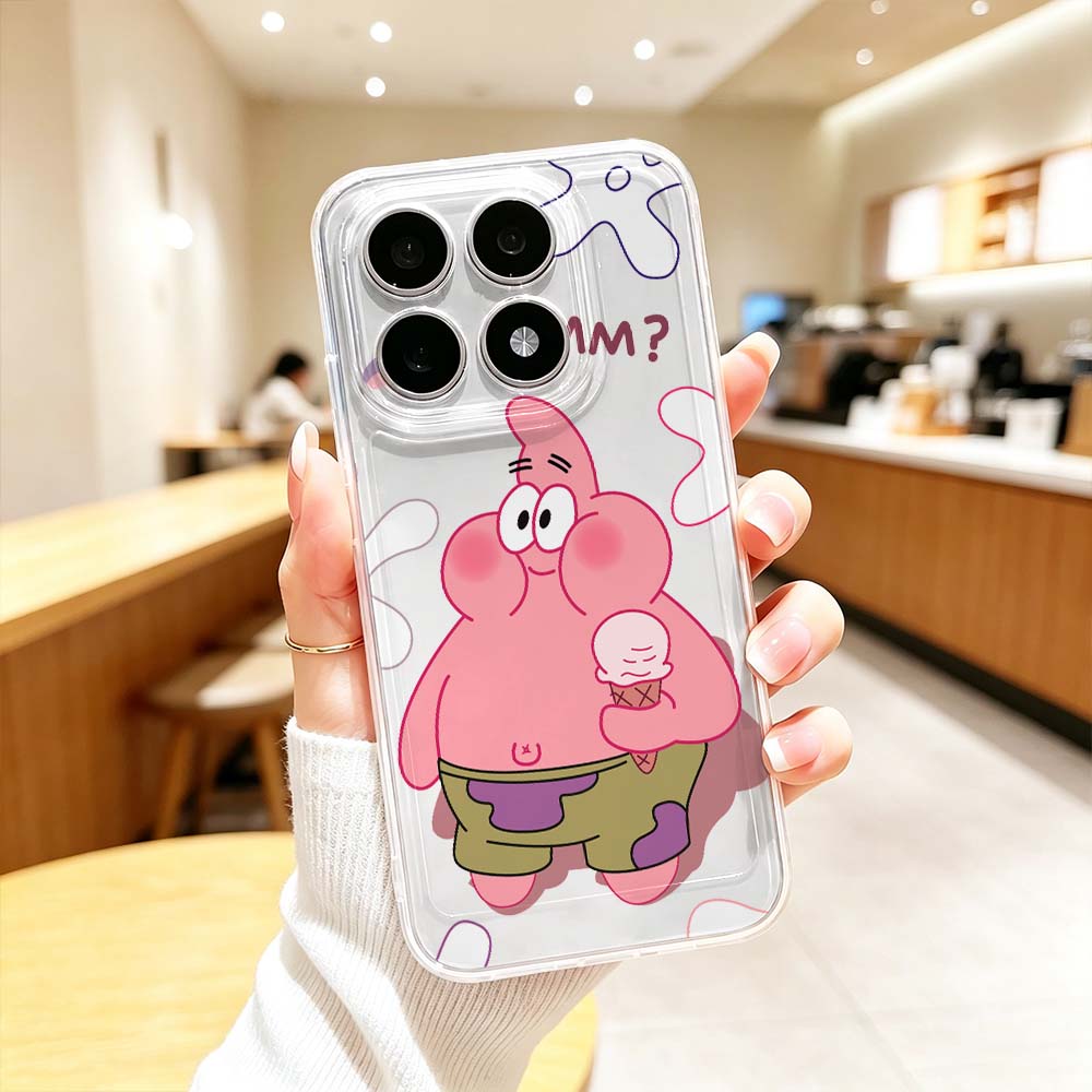 Phone Cases Xiaomi 15T - S-Starfish S-SpongeBob Etui na Xiaomi Mi