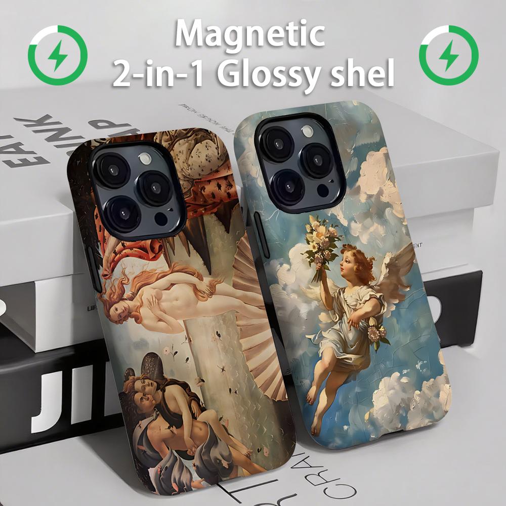 Phone Cases Magnetic - Etui na telefon z motywem sztuki