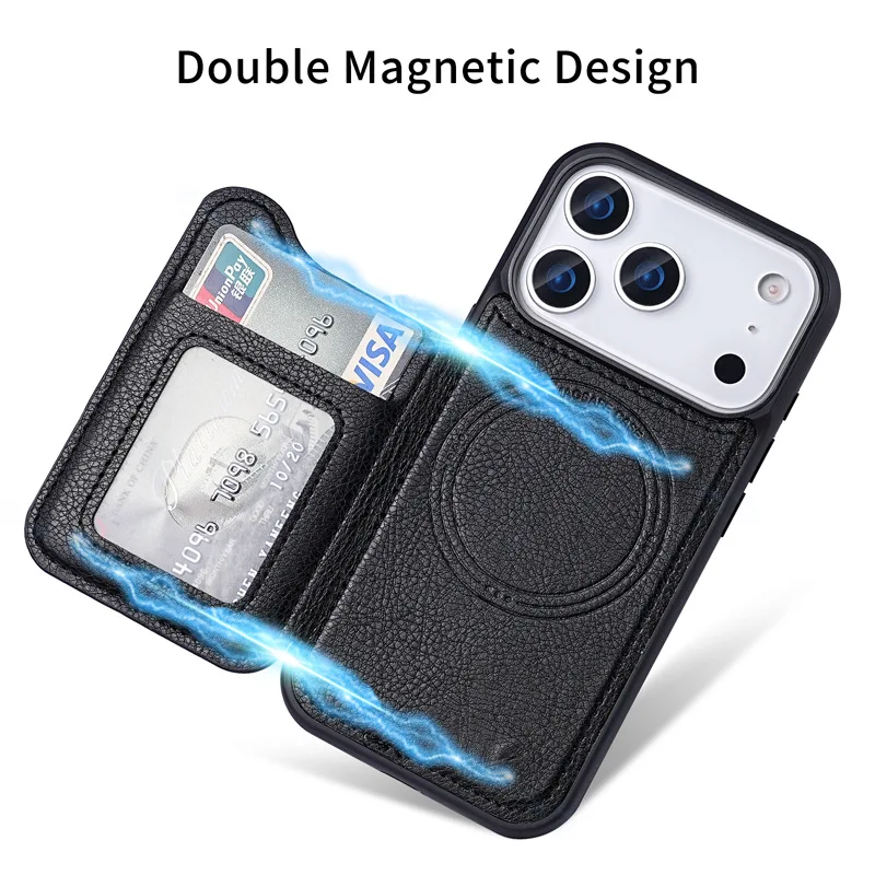 Magnetyczny skórzany portfel z – Phone Cases That Hold Cards recenzja i cena