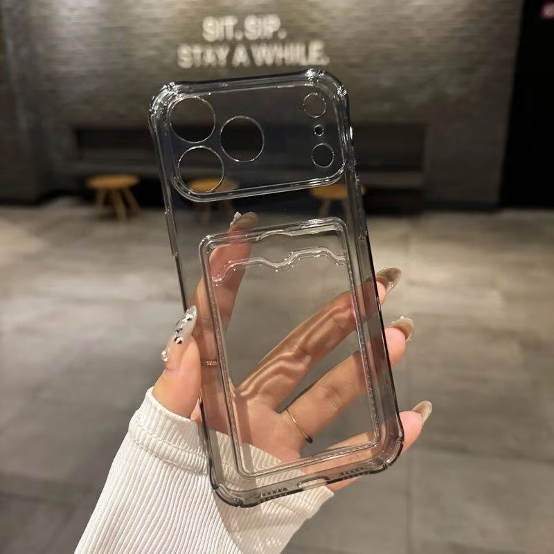 Przezroczyste etui z przegródk – Phone Cases That Hold Cards recenzja i cena