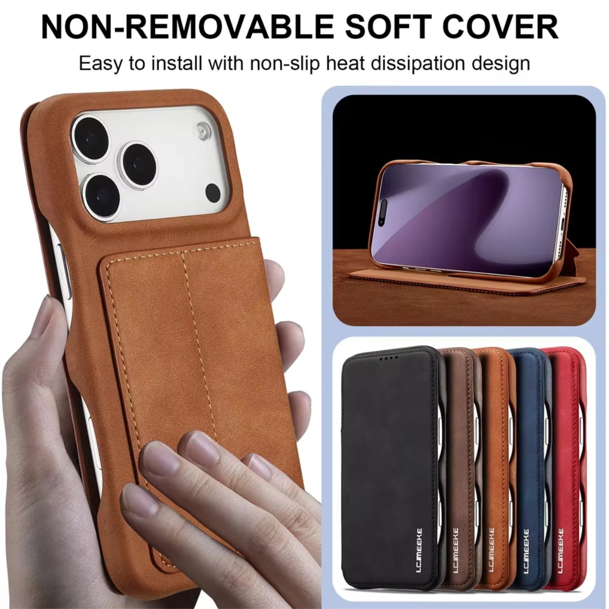 Skórzany portfel z magnetyczny – Phone Cases That Hold Cards recenzja i cena