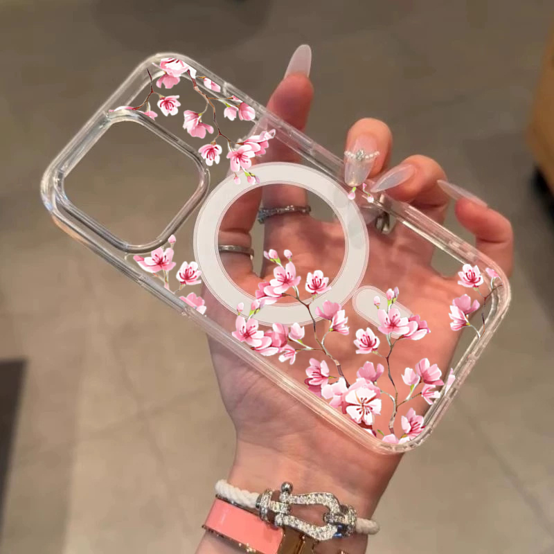 Luksusowe różowe etui z kwiata – Phone Cases Magsafe recenzja i cena