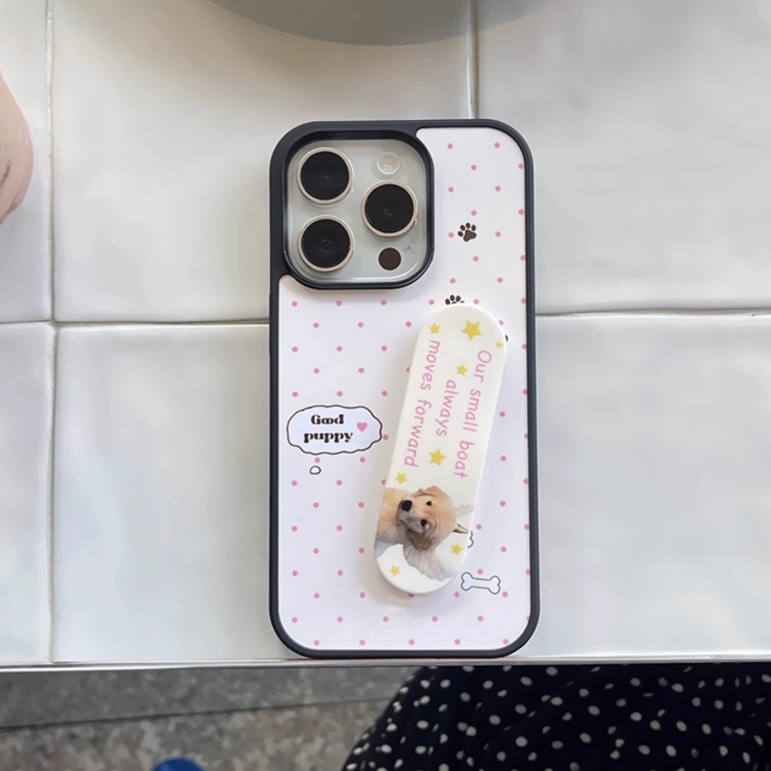 INS Różowy Wzór w Kropki Dobry – Phone Cases Y2K recenzja i cena